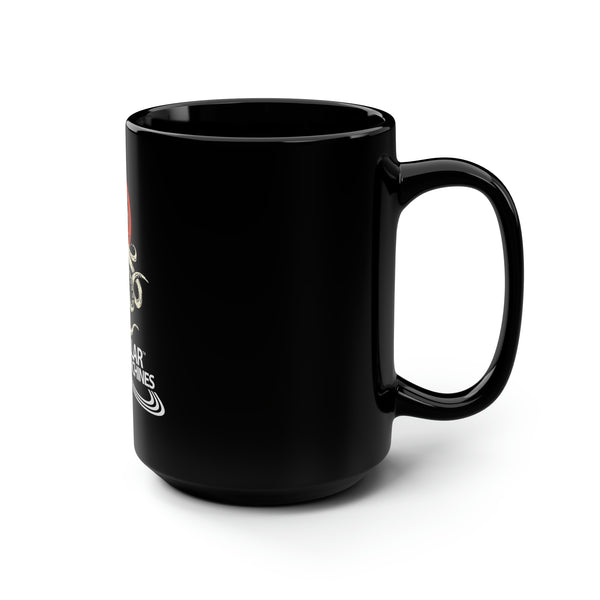 Octonaut Hyperdrive Logo Black Mug, 15oz