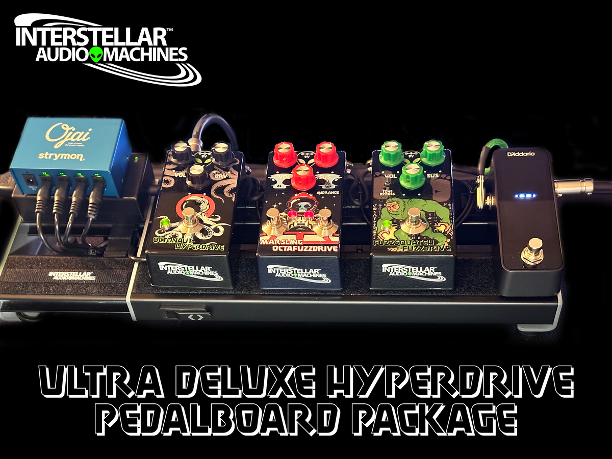 Ultra Deluxe Hyperdrive Pedalboard Package *2-Week Build