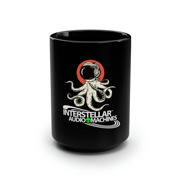 Octonaut Hyperdrive Logo Black Mug, 15oz