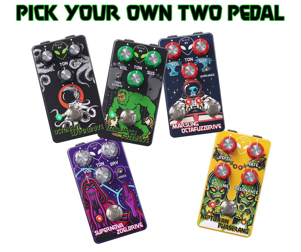 exotic pedals 2 PEDAL SPECIAL! PICK YOUR OWN BUNDLE