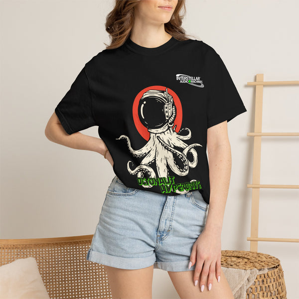 Alien Octopus Astronaut T-Shirt — UFOs & Outer Space Graphic Tee