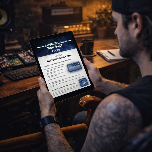 The Interstellar Tone Guide – 130 Pages to Professional Guitar Tone eBook Digital Download