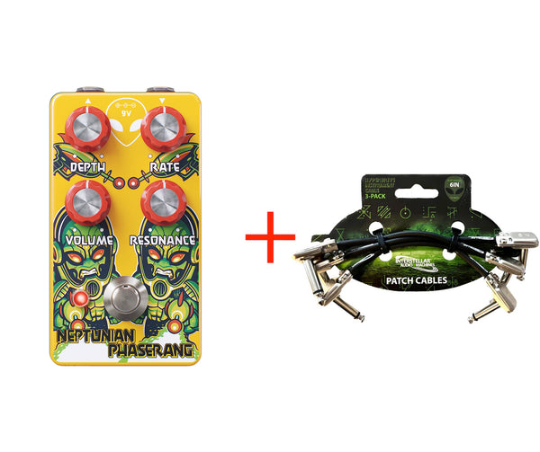 Guitar Pedal and Patch Cable (3pk) Starter Bundle (Choose Your Bundle)