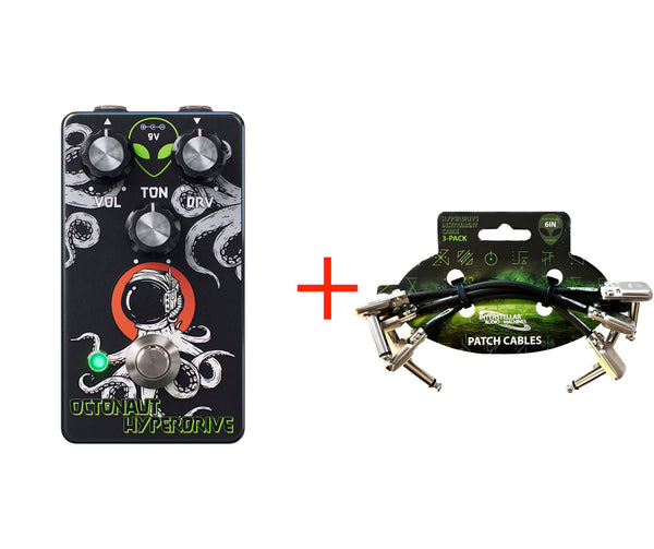 Guitar Pedal and Patch Cable (3pk) Starter Bundle (Choose Your Bundle)