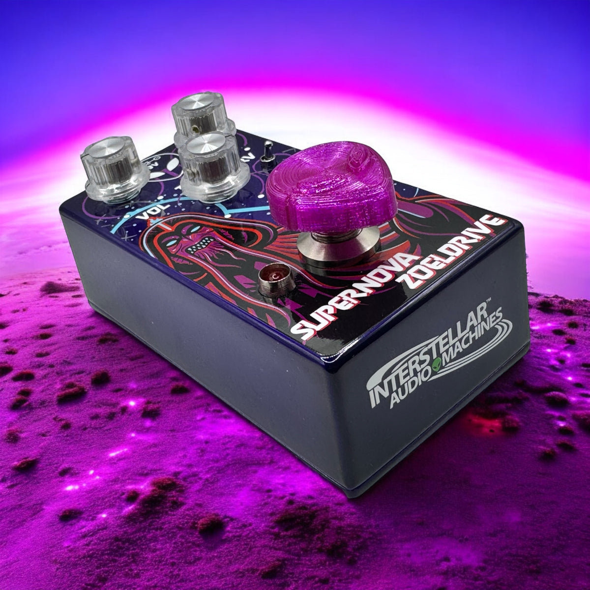 Space Footswitch Toppers – Interstellar Audio Machines