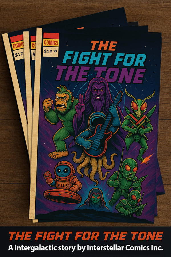 The Fight for the Tone: Volume 1 Issue #1 – Origin of the Octonaut Hyperdrive Presented by Interstellar Comics Inc.